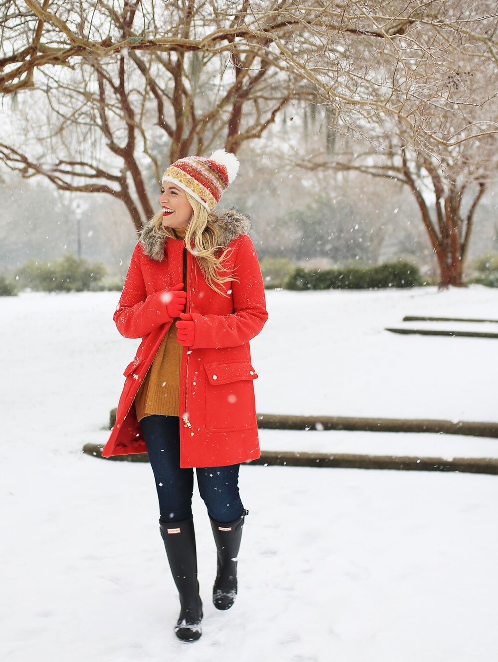 LIKE NEW JCREW Vail Chateau Parka Coat Electric Red 0 Worn 1x! - Picture 2 of 13